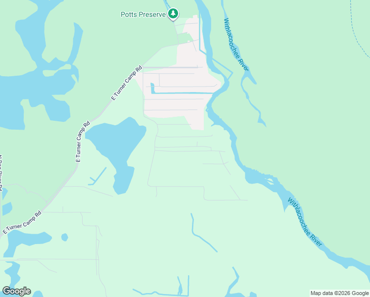 map of restaurants, bars, coffee shops, grocery stores, and more near 9366 East Water Oak Court in Inverness