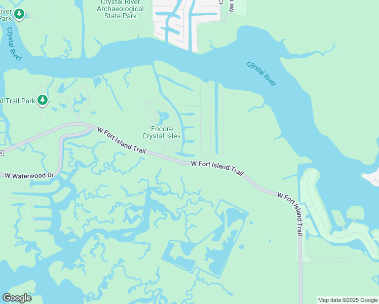 map of restaurants, bars, coffee shops, grocery stores, and more near 11304 Coral Court West in Crystal River