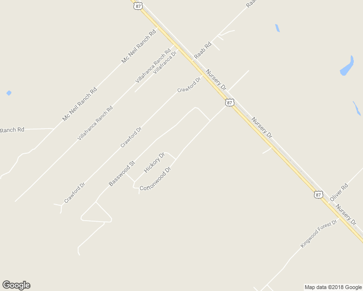 map of restaurants, bars, coffee shops, grocery stores, and more near 304 Cottonwood Drive in Victoria