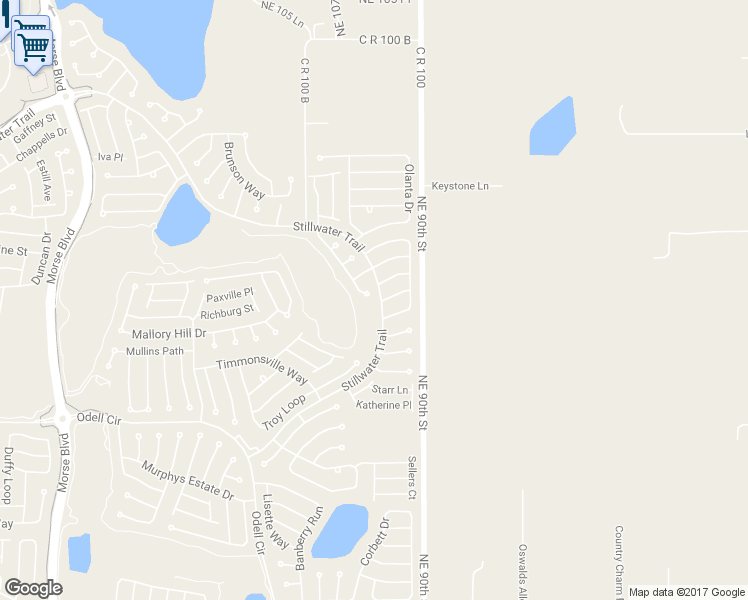 map of restaurants, bars, coffee shops, grocery stores, and more near 1418 Mayesville Way in The Villages