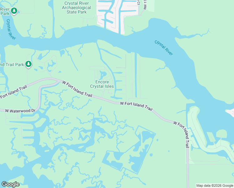 map of restaurants, bars, coffee shops, grocery stores, and more near 11304 Coral Court West in Crystal River