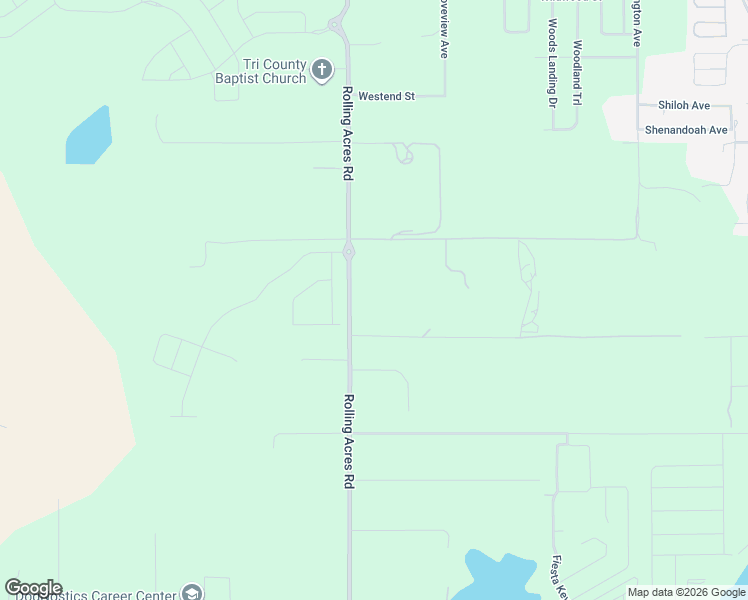 map of restaurants, bars, coffee shops, grocery stores, and more near 37820 Rolling Acres Road in Lady Lake