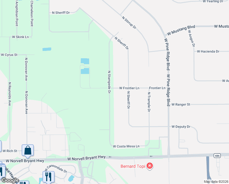 map of restaurants, bars, coffee shops, grocery stores, and more near 5979 West Frontier Lane in Beverly Hills