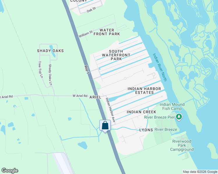 map of restaurants, bars, coffee shops, grocery stores, and more near 115 Fishermans Cove Drive in Edgewater