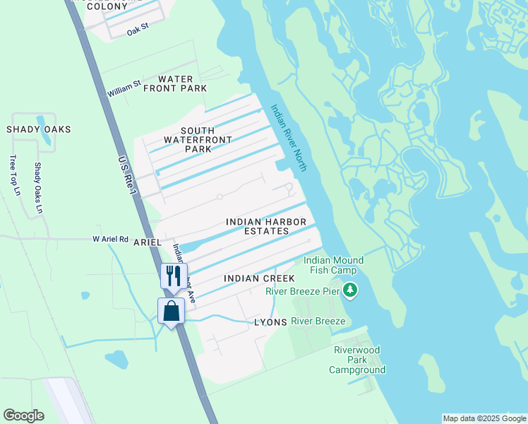 map of restaurants, bars, coffee shops, grocery stores, and more near 242 Randle Avenue in Oak Hill