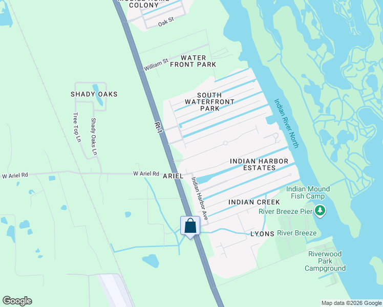 map of restaurants, bars, coffee shops, grocery stores, and more near 115 Fishermans Cove Drive in Edgewater