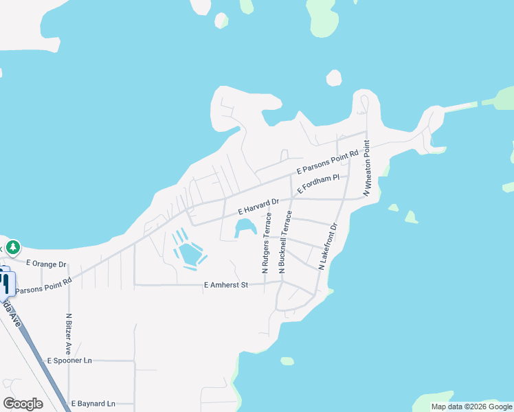 map of restaurants, bars, coffee shops, grocery stores, and more near 4595 East Harvard Drive in Hernando