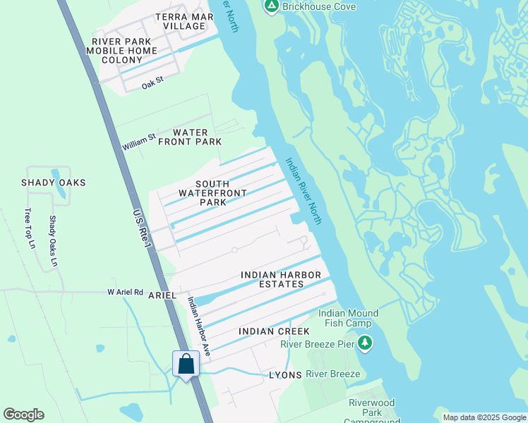 map of restaurants, bars, coffee shops, grocery stores, and more near 173 Douglas Street in Edgewater