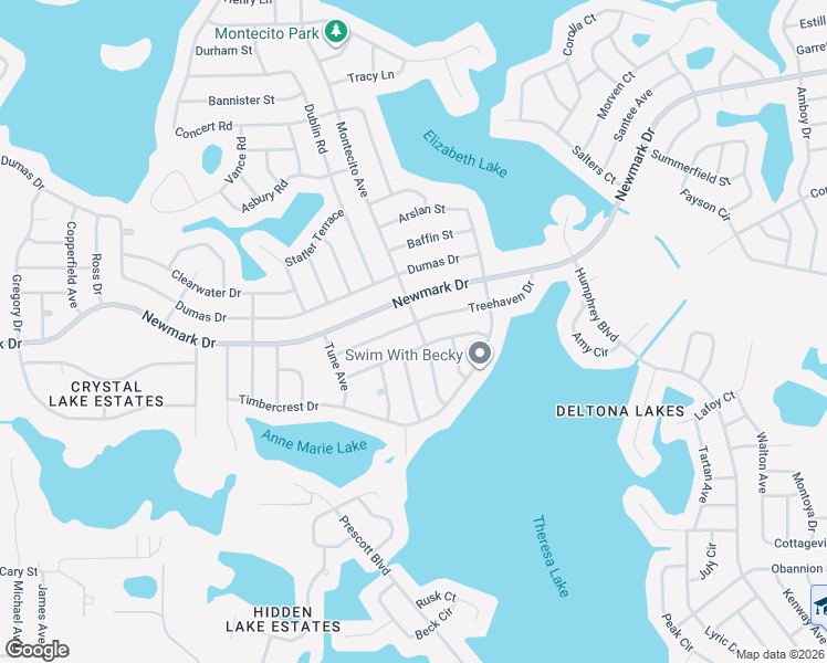 map of restaurants, bars, coffee shops, grocery stores, and more near 2497 Treehaven Drive in Deltona