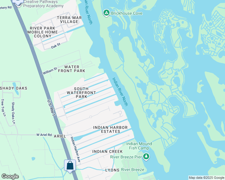 map of restaurants, bars, coffee shops, grocery stores, and more near 195 Lewis Street in Edgewater