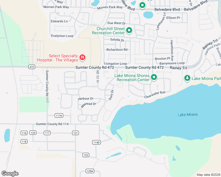 map of restaurants, bars, coffee shops, grocery stores, and more near 5334 Edgewater Way in Oxford