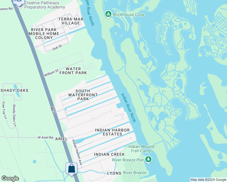 map of restaurants, bars, coffee shops, grocery stores, and more near 195 Lewis Street in Edgewater