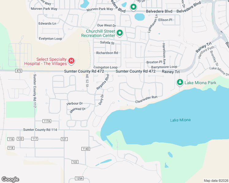 map of restaurants, bars, coffee shops, grocery stores, and more near 5472 Compass Point in Oxford