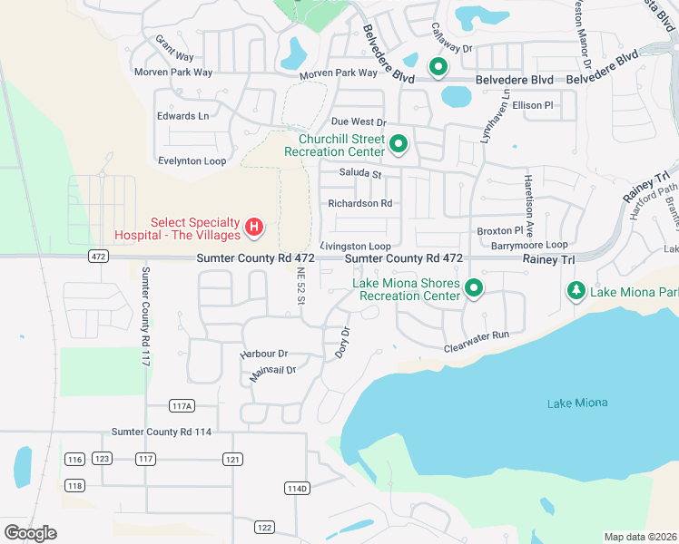 map of restaurants, bars, coffee shops, grocery stores, and more near 5296 Bowline Court in Oxford