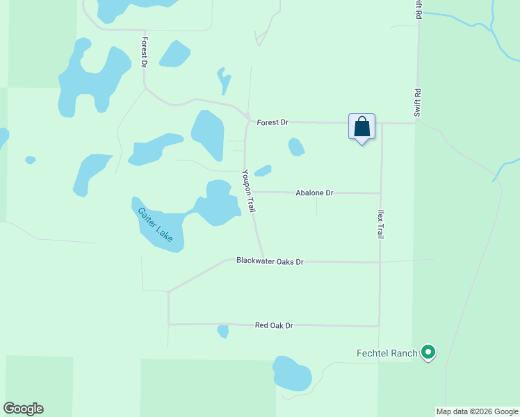 map of restaurants, bars, coffee shops, grocery stores, and more near 38590 Youpon Trail in Eustis