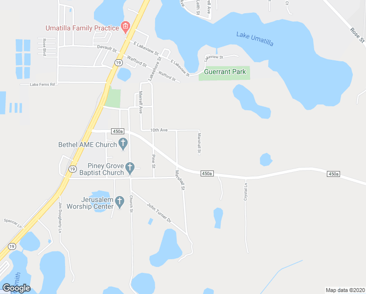 map of restaurants, bars, coffee shops, grocery stores, and more near 38630 Marshall Street in Umatilla