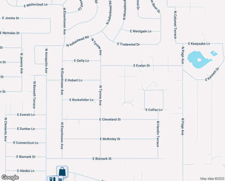 map of restaurants, bars, coffee shops, grocery stores, and more near 3358 North Bonnie Point in Hernando