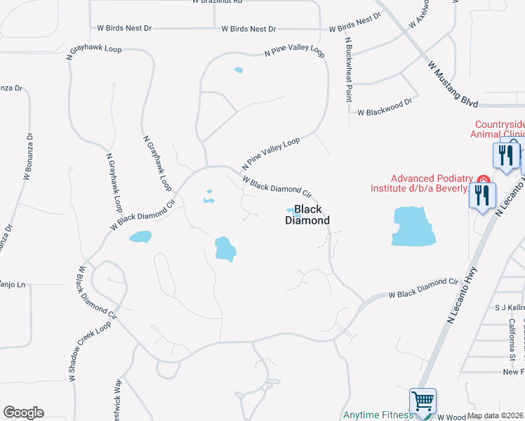 map of restaurants, bars, coffee shops, grocery stores, and more near 3355 North Bent Tree Point in Lecanto