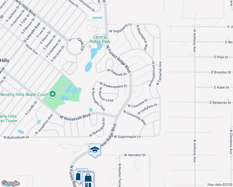 map of restaurants, bars, coffee shops, grocery stores, and more near 392 West Salinger Lane in Beverly Hills