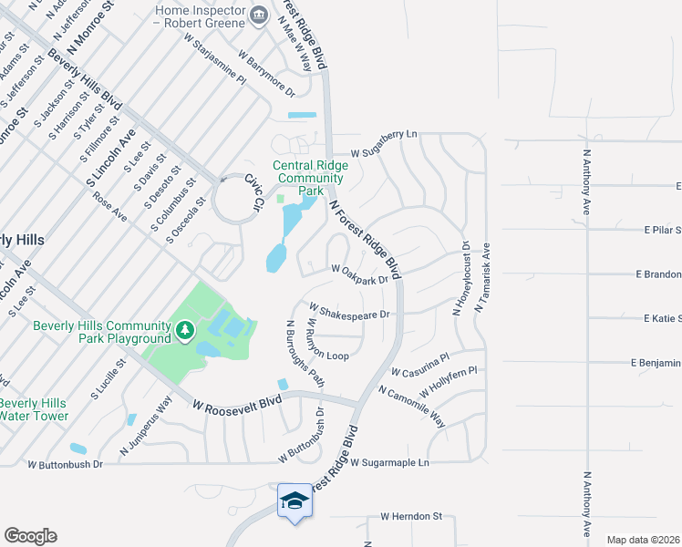 map of restaurants, bars, coffee shops, grocery stores, and more near 3550 North Burroughs Path in Beverly Hills