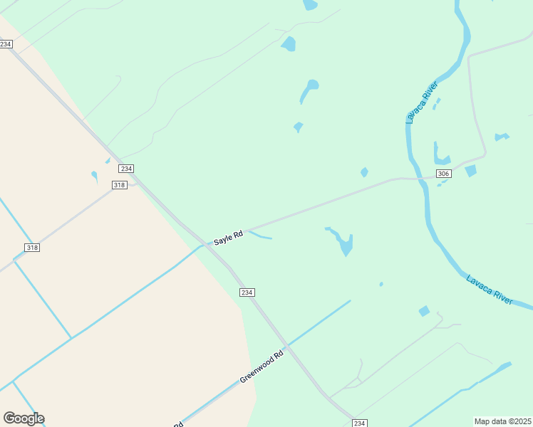 map of restaurants, bars, coffee shops, grocery stores, and more near 2456 County Road 306 in Edna