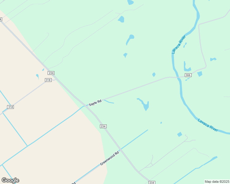 map of restaurants, bars, coffee shops, grocery stores, and more near 2456 County Road 306 in Edna