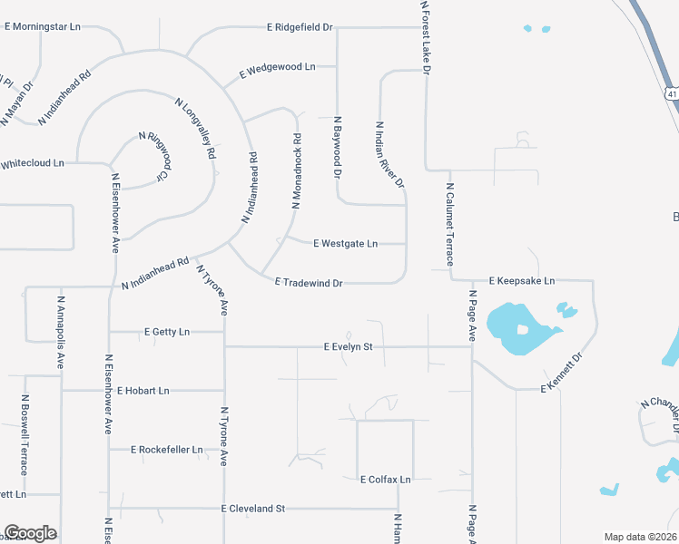 map of restaurants, bars, coffee shops, grocery stores, and more near 1657 East Tradewind Drive in Hernando