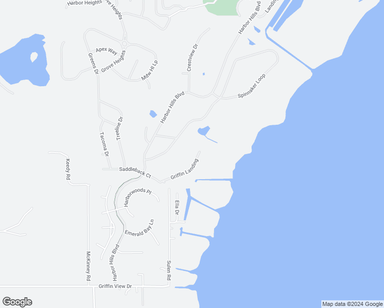 map of restaurants, bars, coffee shops, grocery stores, and more near 39119 Griffin Landing in Lady Lake