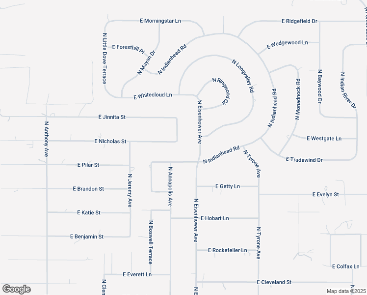 map of restaurants, bars, coffee shops, grocery stores, and more near 938 East Nicholas Street in Hernando