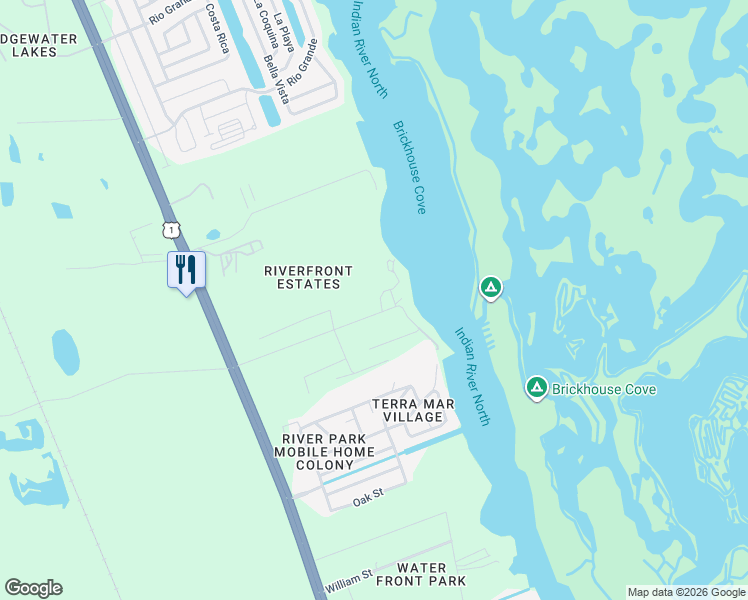 map of restaurants, bars, coffee shops, grocery stores, and more near 163 Jones Fish Camp Road in Edgewater