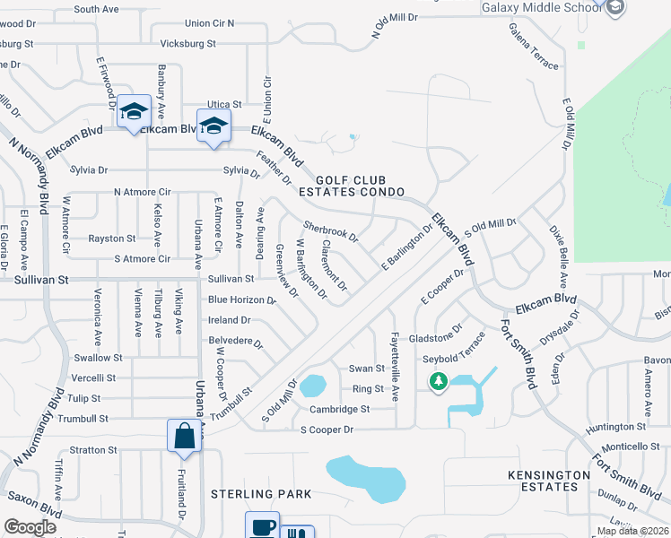 map of restaurants, bars, coffee shops, grocery stores, and more near 2051 Aldoro Terrace in Deltona