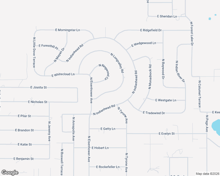 map of restaurants, bars, coffee shops, grocery stores, and more near 4035 North Ringwood Circle in Hernando