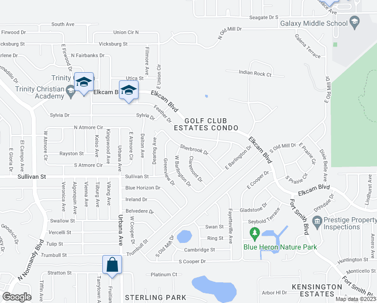 map of restaurants, bars, coffee shops, grocery stores, and more near 2098 Claremont Drive in Deltona