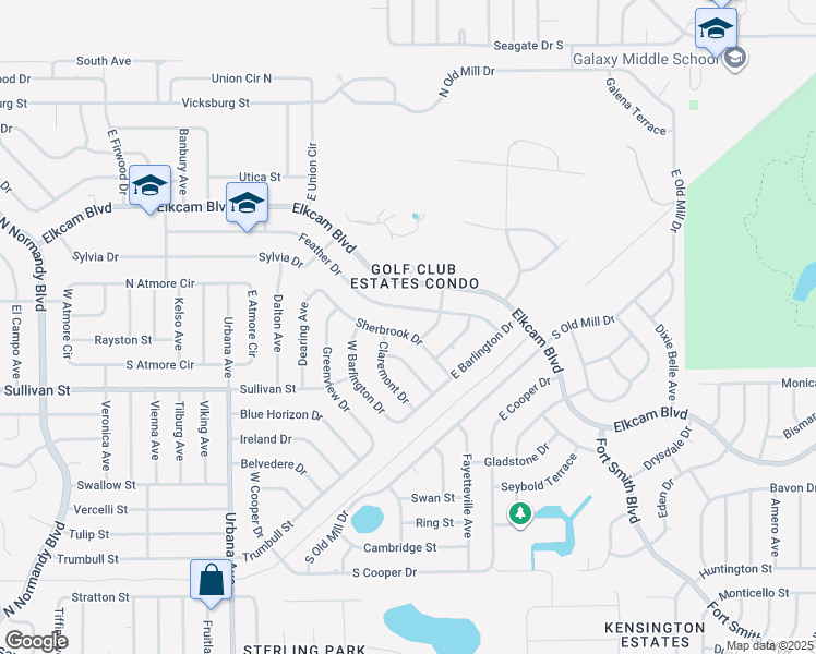 map of restaurants, bars, coffee shops, grocery stores, and more near 1186 Sherbrook Drive in Deltona