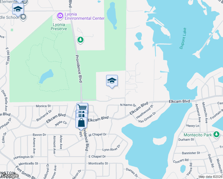 map of restaurants, bars, coffee shops, grocery stores, and more near 2022 Adelia Boulevard in Deltona