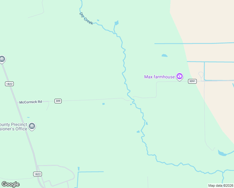 map of restaurants, bars, coffee shops, grocery stores, and more near 801-823 McCormick Road in Edna