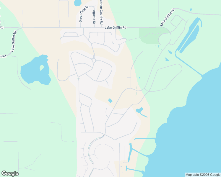 map of restaurants, bars, coffee shops, grocery stores, and more near 39420 Hillock Court in Lady Lake