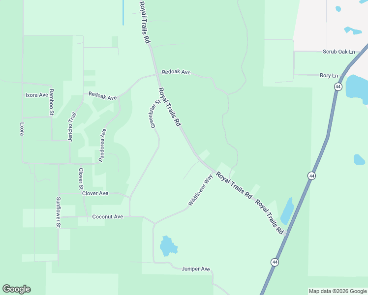 map of restaurants, bars, coffee shops, grocery stores, and more near 39647 Royal Trails Road in Eustis