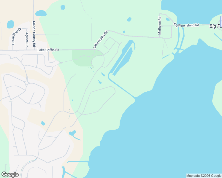 map of restaurants, bars, coffee shops, grocery stores, and more near 6101 Spinnaker Loop in Lady Lake