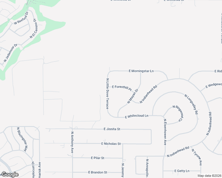 map of restaurants, bars, coffee shops, grocery stores, and more near 578 East Foresthill Place in Hernando