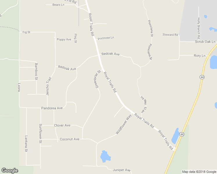 map of restaurants, bars, coffee shops, grocery stores, and more near 39741 Royal Trails Road in Eustis