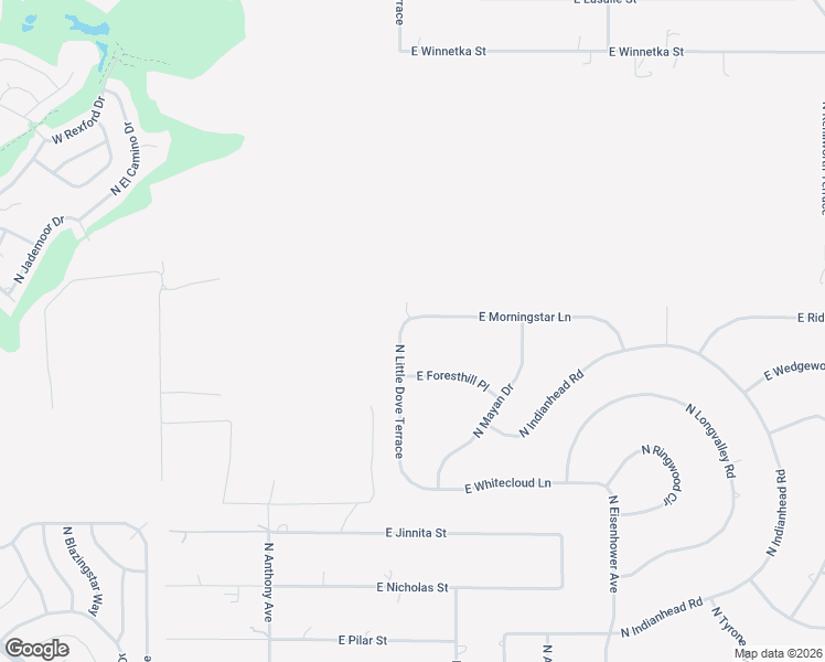 map of restaurants, bars, coffee shops, grocery stores, and more near 4421 North Little Dove Terrace in Hernando