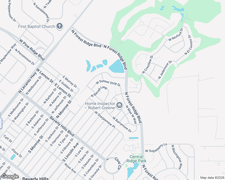 map of restaurants, bars, coffee shops, grocery stores, and more near 4409 North Bacall Loop in Beverly Hills