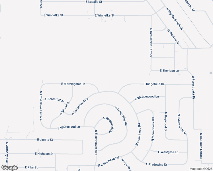 map of restaurants, bars, coffee shops, grocery stores, and more near 4327-4347 North Indianhead Road in Citrus Hills