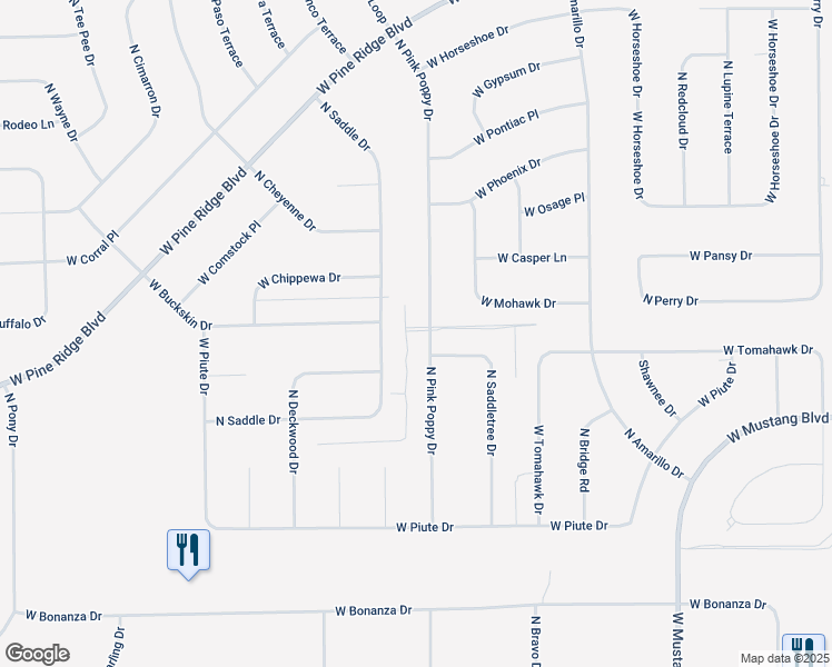 map of restaurants, bars, coffee shops, grocery stores, and more near 4540 N Pink Poppy Dr in Beverly Hills