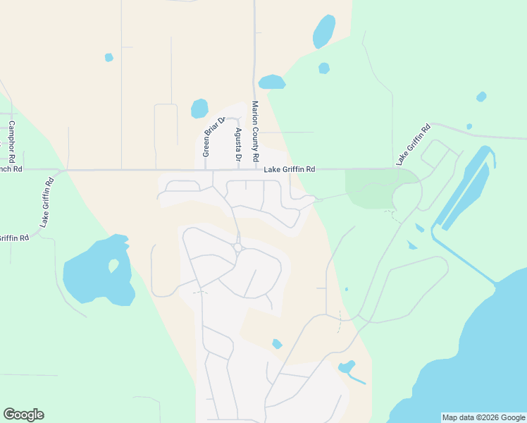 map of restaurants, bars, coffee shops, grocery stores, and more near 5429 Grove Manor in Lady Lake