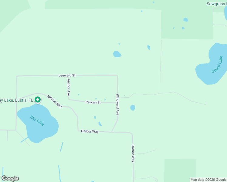 map of restaurants, bars, coffee shops, grocery stores, and more near 39751 Windward Avenue in Eustis