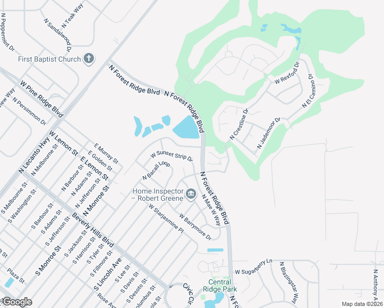 map of restaurants, bars, coffee shops, grocery stores, and more near 4468 North Moonglow Point in Beverly Hills