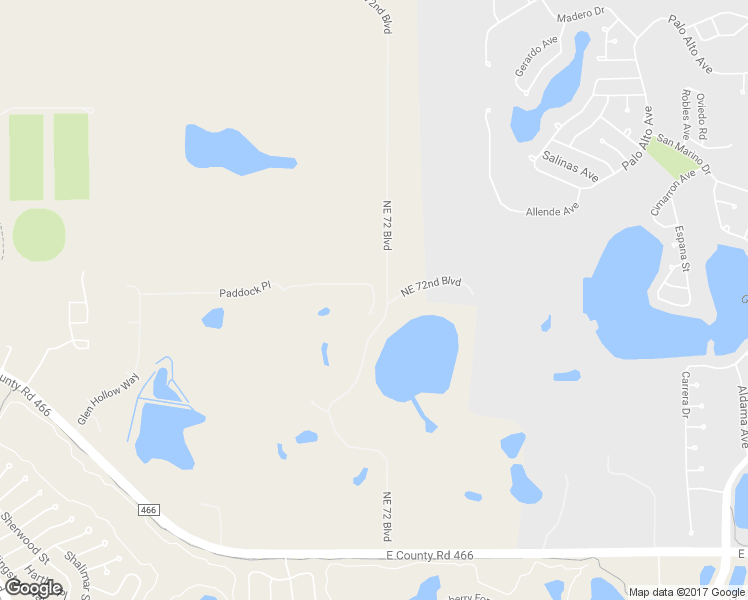 map of restaurants, bars, coffee shops, grocery stores, and more near Live Oak Drive in The Villages