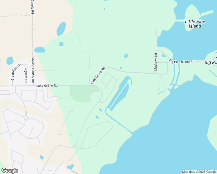 map of restaurants, bars, coffee shops, grocery stores, and more near 6200 Topsail Road in Lady Lake